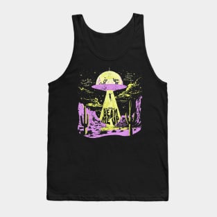Did You Really Beam Me Up Ufo Tank Top